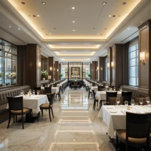 fine-dining restaurant
