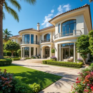 luxurious villa