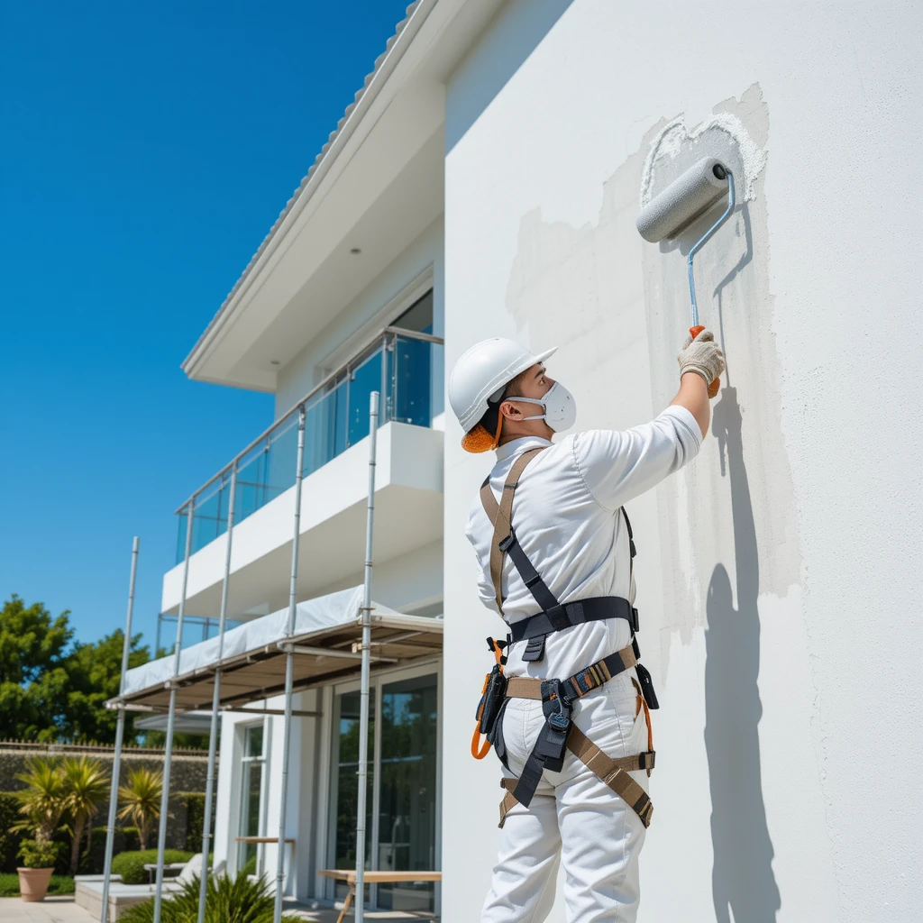 Professional villa exterior painting services in UAE