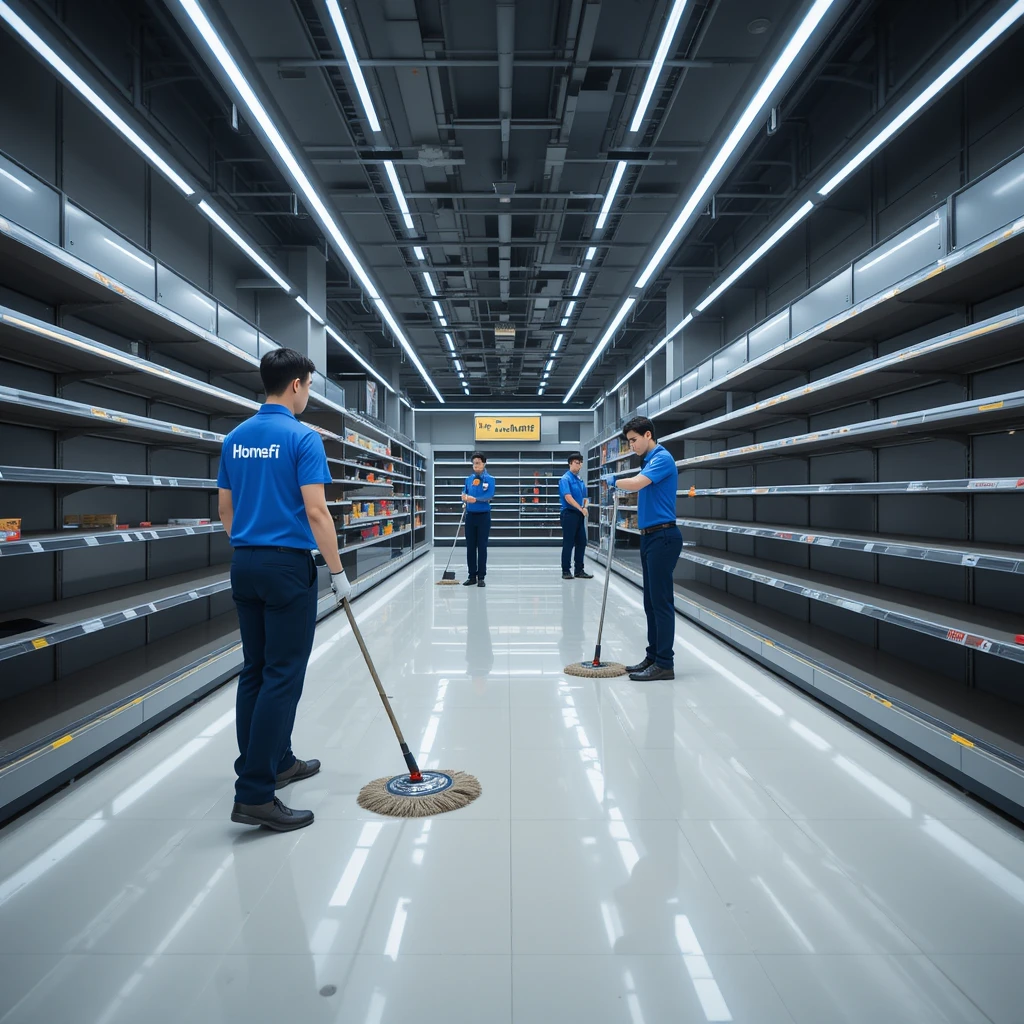 Move-in & move-out cleaning services in UAE for retail shops