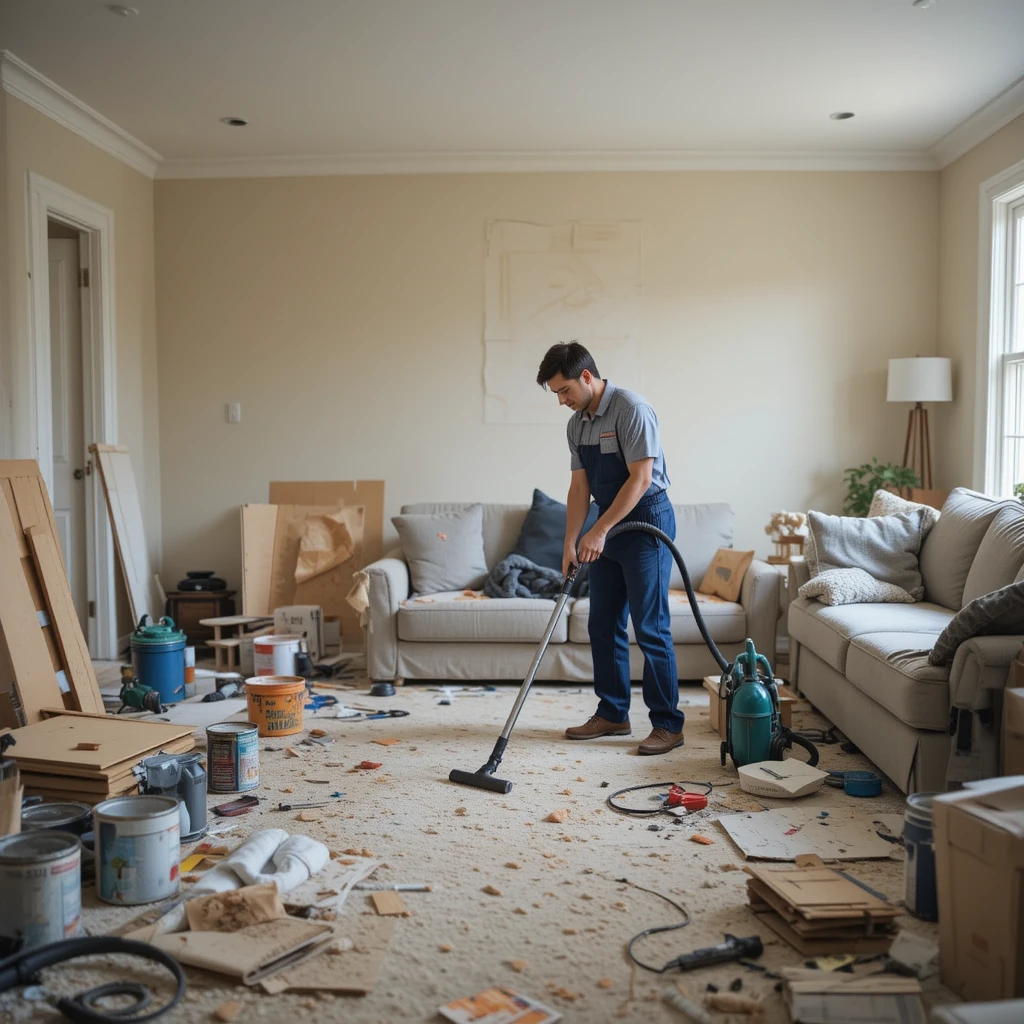 Post-DIY clean-up services in UAE