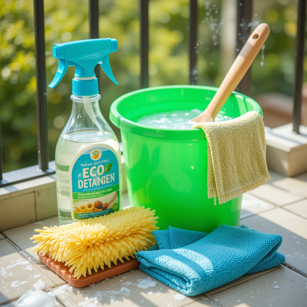 Supplies to Clean Balcony in Dubai